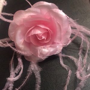 Pink feather 🪶 pin